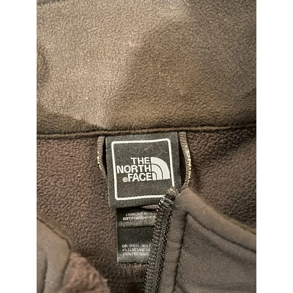 The North Face TNF Apex Jacket Mens Sz XL Brown Softshell Polyester Mock Neck